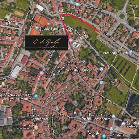 לינה וארוחת בוקר ארצו Ca De Guelfi Residenza D'Epoca מראה חיצוני תמונה