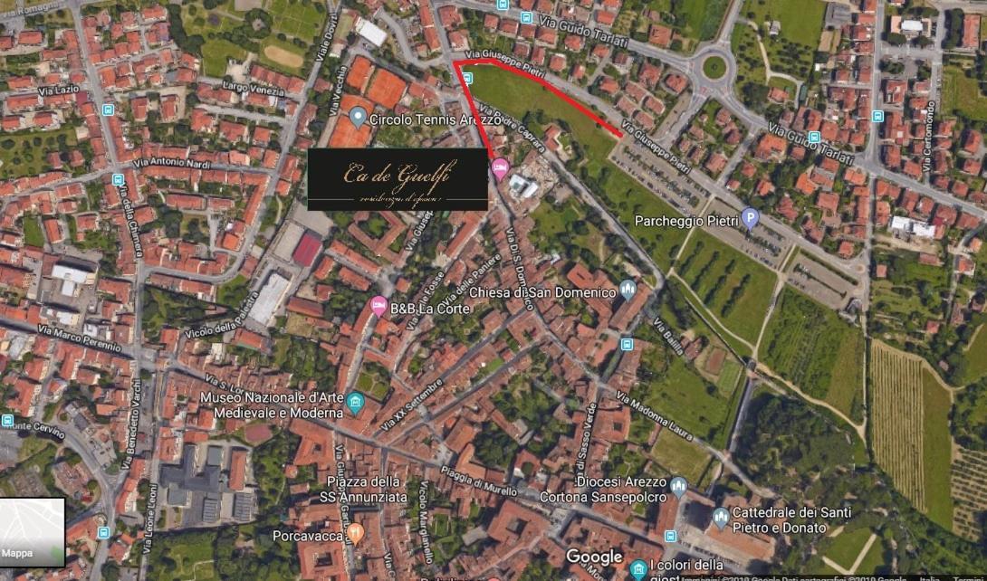 לינה וארוחת בוקר ארצו Ca De Guelfi Residenza D'Epoca מראה חיצוני תמונה